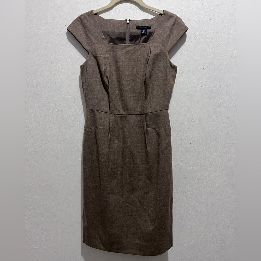 Banana Republic Wool Blend Sheath Dress